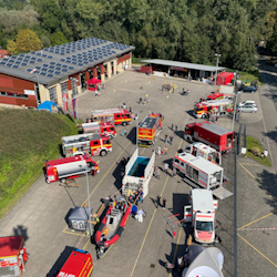 Feuerwehr Öffentlichkeitsarbeit im Einsatz